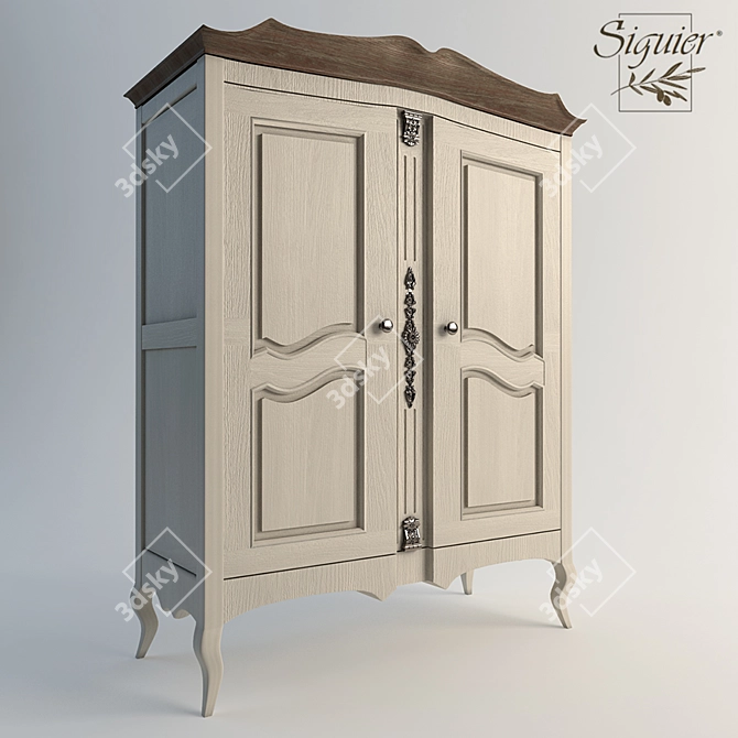 Bernard Siguier Hysope Wardrobe 3D model image 1