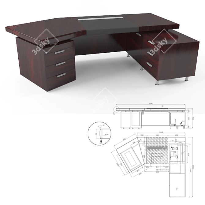 Freech FR-D3022C: Wireless Freedom at its Best! 3D model image 1