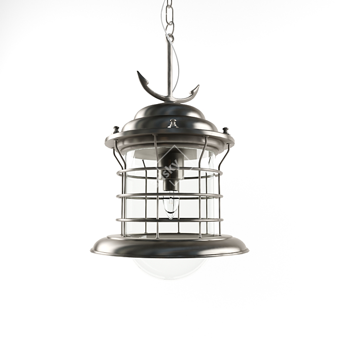 Elegant Caravela Sconces 3D model image 1