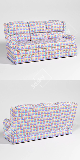 Classic RoyBosh Sofa 3D model image 3