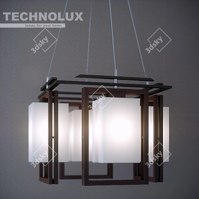 Sakai IV Zwis Technolux Pendant 3D model image 2