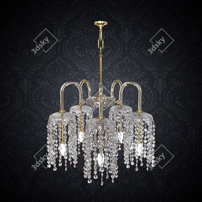 Italian Midas Lamp by Banleoni 3D model image 1