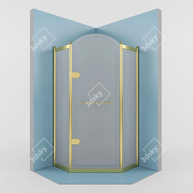 Luxury Shower Door - Devon & Devon 3D model image 1