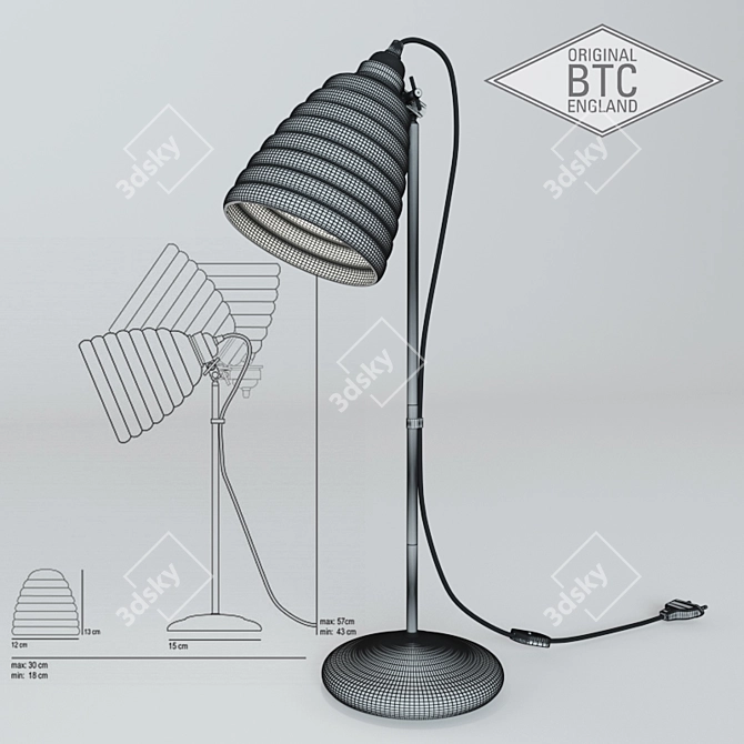 Elegant Hector Bibendum Red Light 3D model image 3