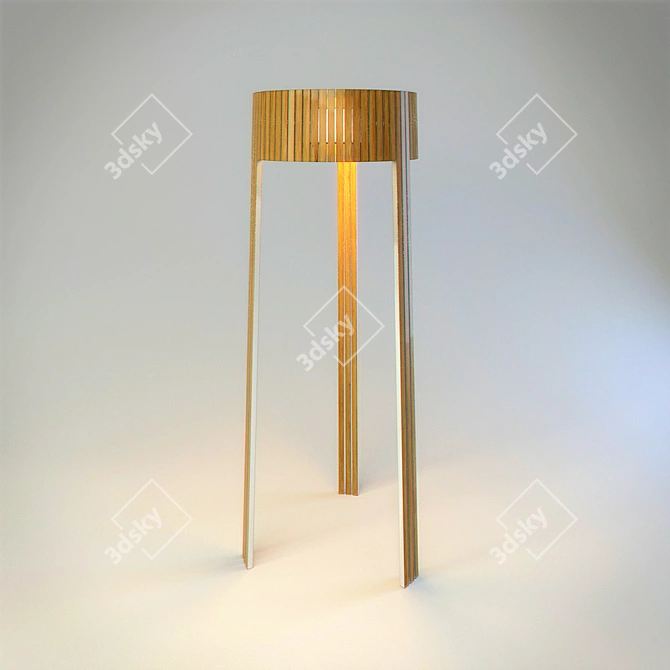 Arturo Alvarez SH03 - Stylish Floor Lamp 3D model image 1