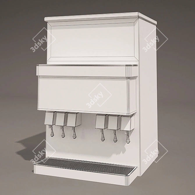 Quick Tower Beverage Stand 3D model image 2