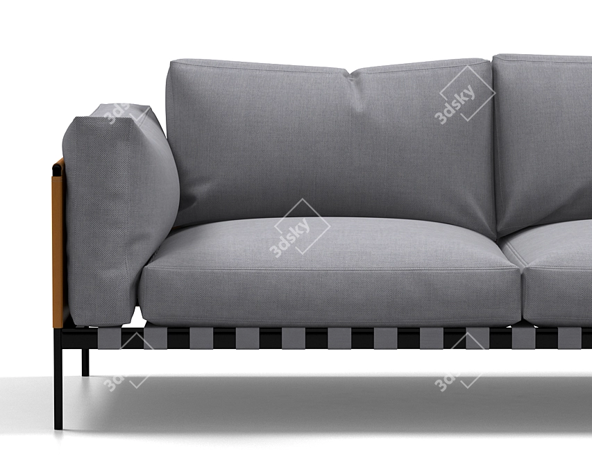 Zanotta Parco: Modern Poly Furniture 3D model image 2