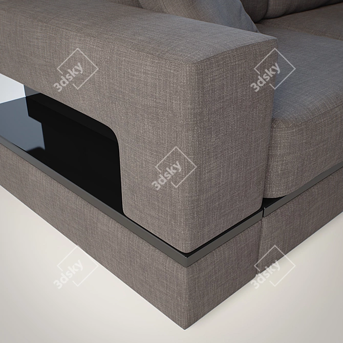 Mobel & Zeit Ego 2 Sofa 3D model image 2