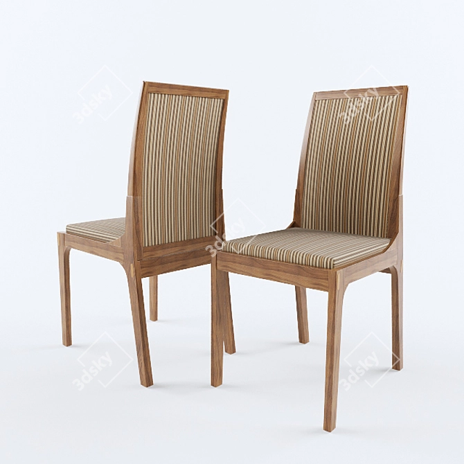 Elegant Arte Brotto Chair 3D model image 1