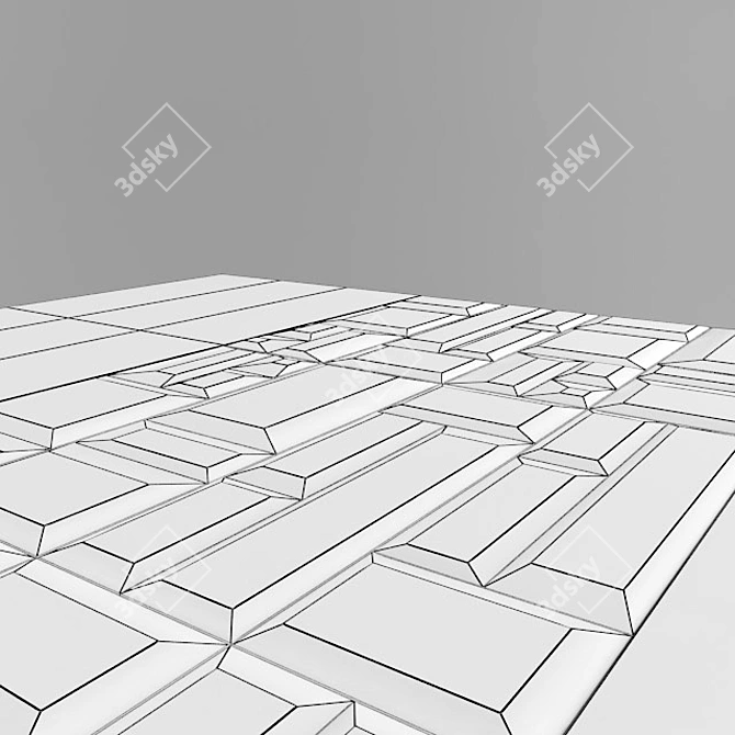 Nordic Red - Captivating Brilliance! 3D model image 2