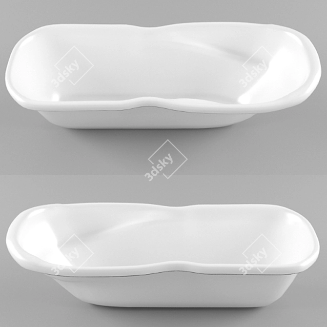 Relisan Neonika Bathtub 3D model image 2