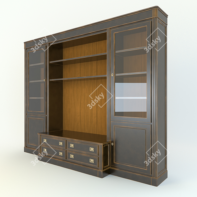 Pregno 800 Parete: Stylish Wall Decor 3D model image 1