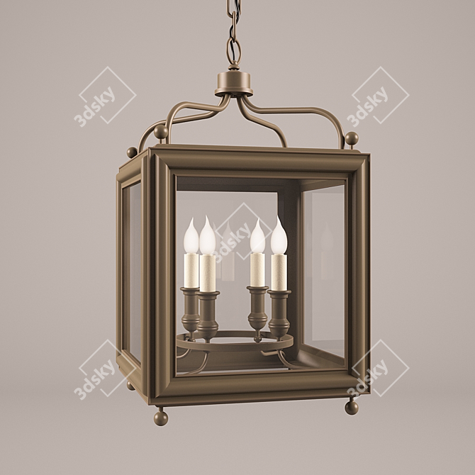 Studio Greggory Pendant | Visual Comfort 3D model image 1