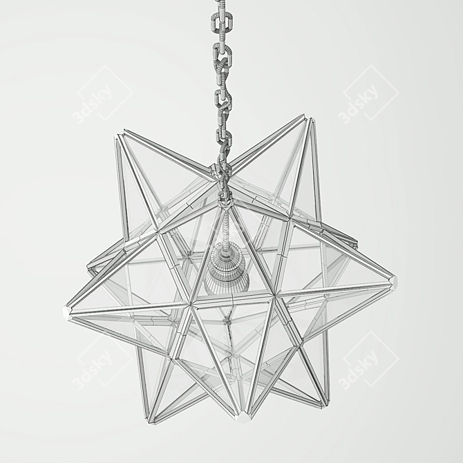 Twinkle Star Lamp 3D model image 2