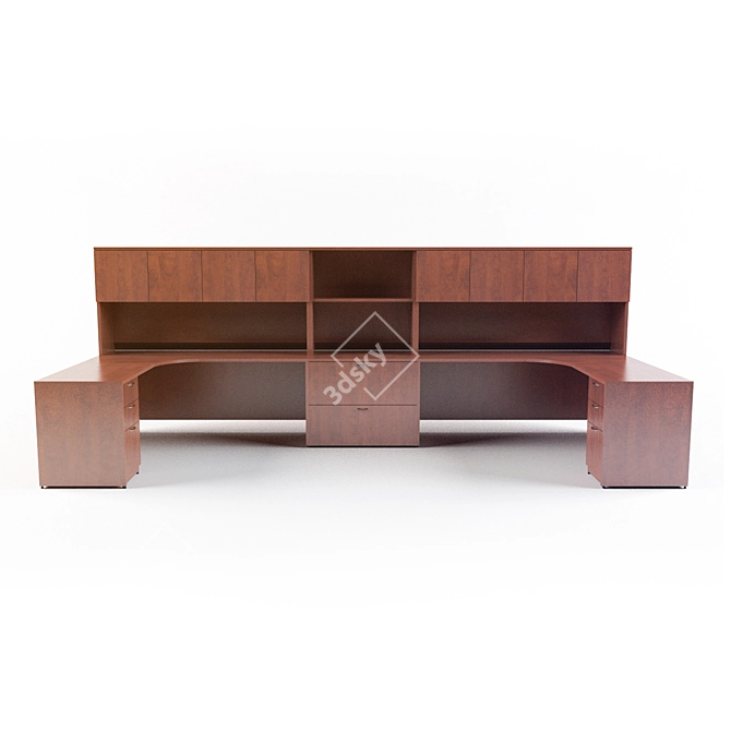 Woodlore Office Collection 3D model image 2