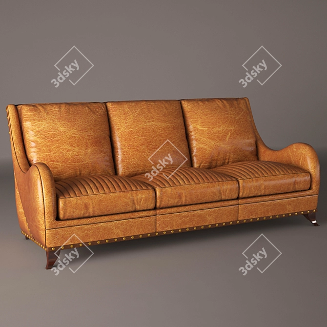 Hancock & Moore Bohemian Sofa 3D model image 1