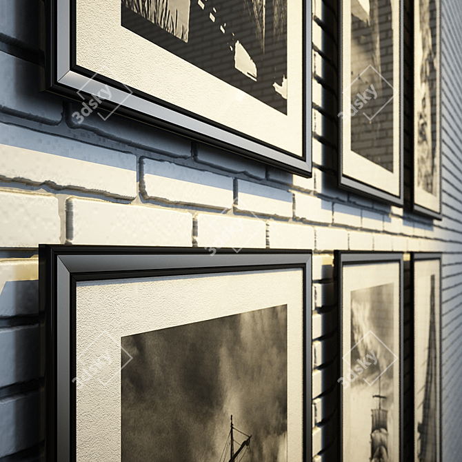 Nautical Artwork Collection 3D model image 2
