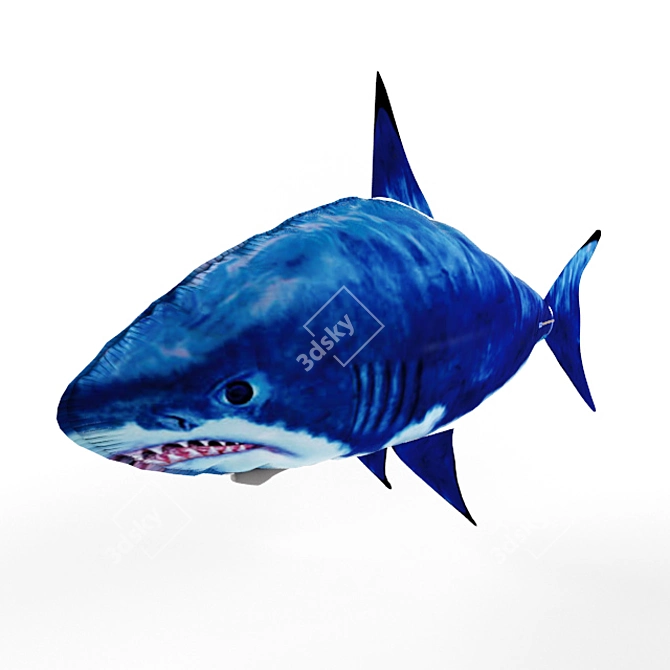 Aquatic Adventure Inflatable Pool Toy 3D model image 1