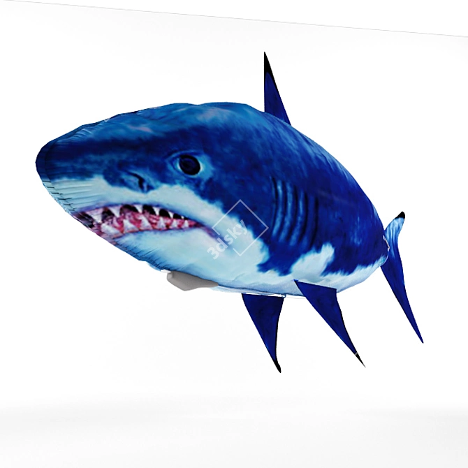 Aquatic Adventure Inflatable Pool Toy 3D model image 2