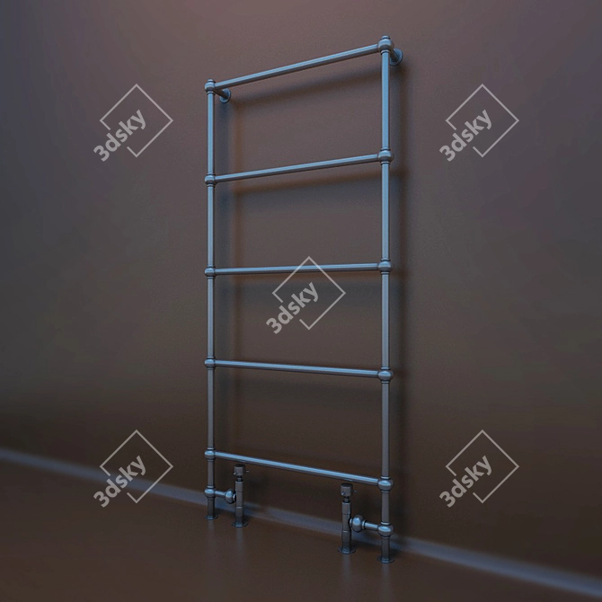 Luxury Towel Warmer: Devon-Devon BACCUS 3D model image 1
