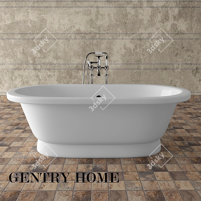 Elegant Burlington Home Furniture 3D model image 1