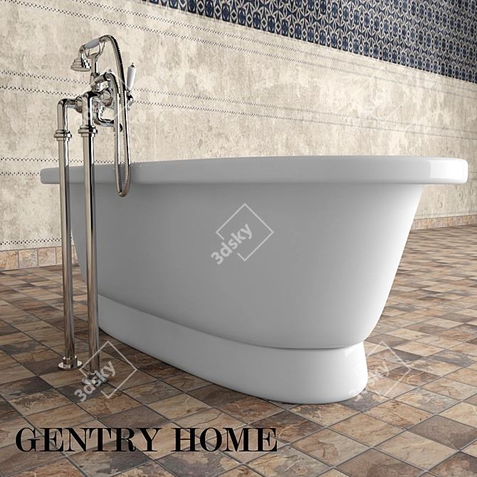 Elegant Burlington Home Furniture 3D model image 2