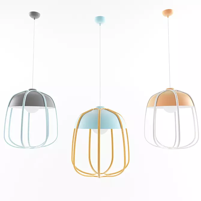 Industrial Chic Tull Lamp 3D model image 3