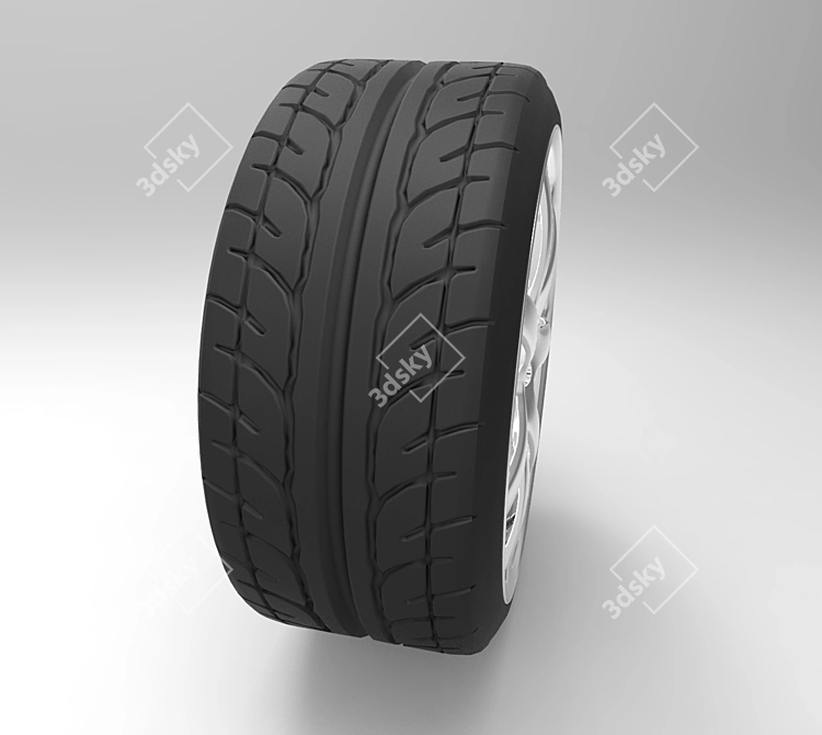 Sleek TVR Wheel! 3D model image 2