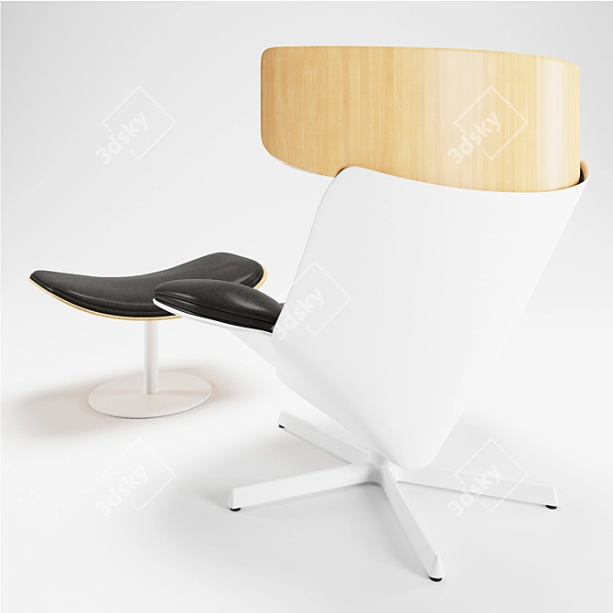 Almora Corona B&B Italia 3D model image 2