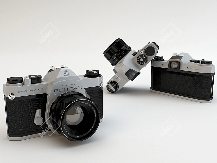 Pentax Camera Model: Capture the Moment 3D model image 1