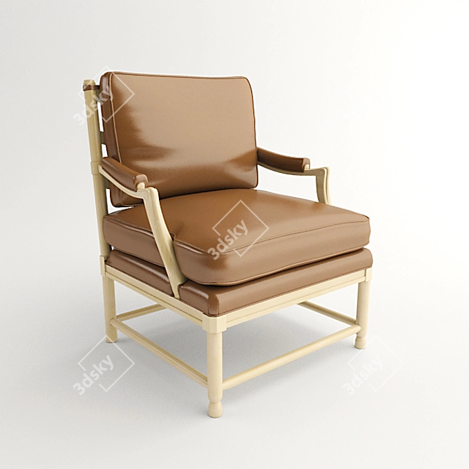 ErgoCruise Lightweight Wheelchair 3D model image 1