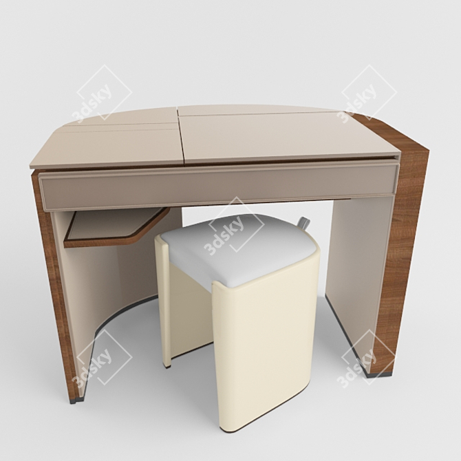 Italian Elegance: Giorgetti Venus Dressing Table 3D model image 1