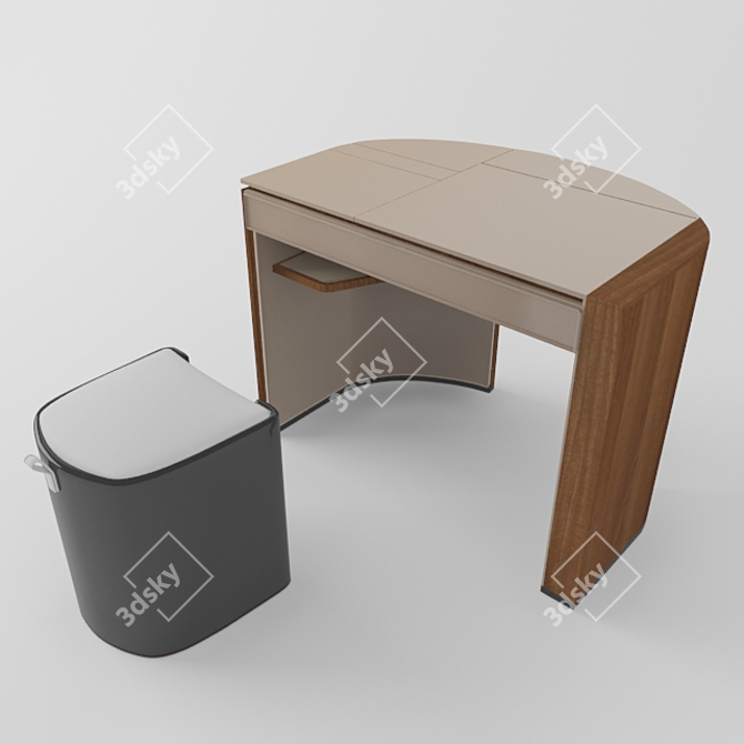 Italian Elegance: Giorgetti Venus Dressing Table 3D model image 2