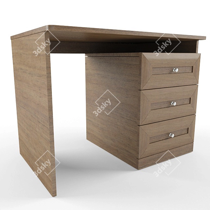 Basia Art 0218 Work Desk 3D model image 1