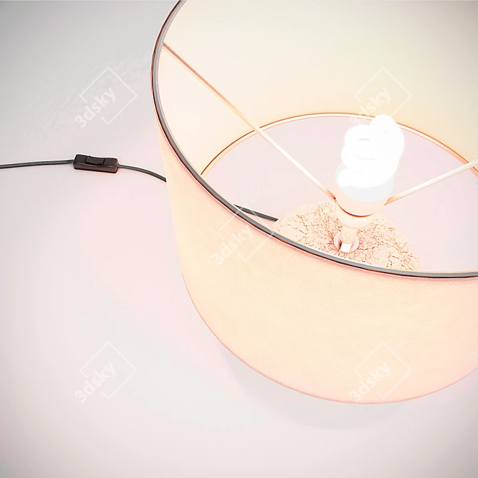 SLV Soprana Concrete Pendant 3D model image 2