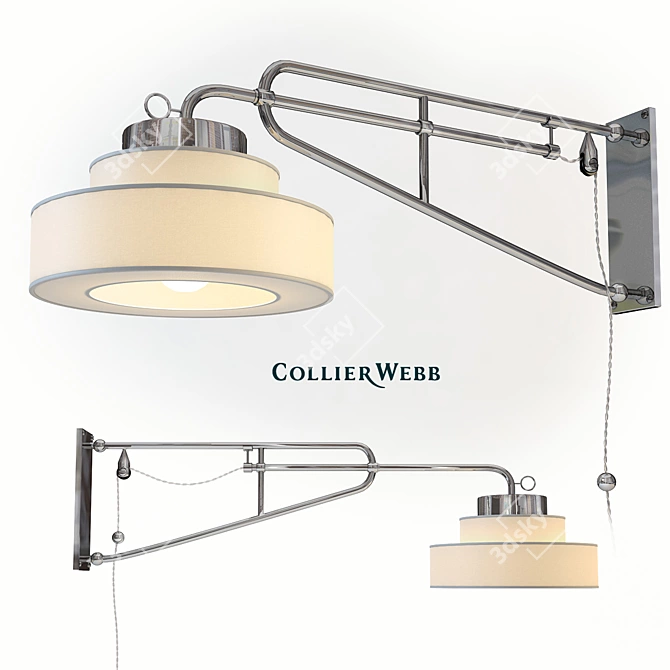 Custom-made Task Light from Collier Webb 3D model image 1