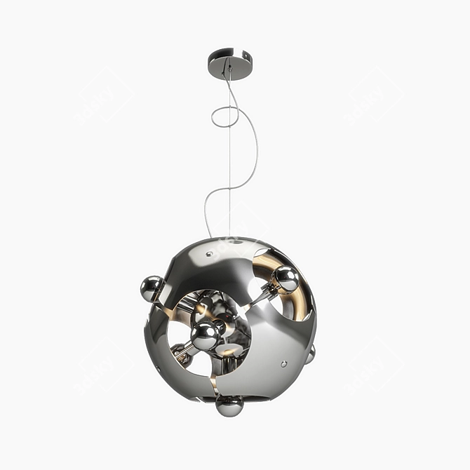 Rainbow Chandelier Cottbus 3D model image 1