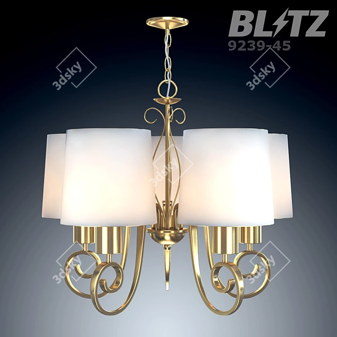 Blitz Hanging Chandelier 9239-45 3D model image 2