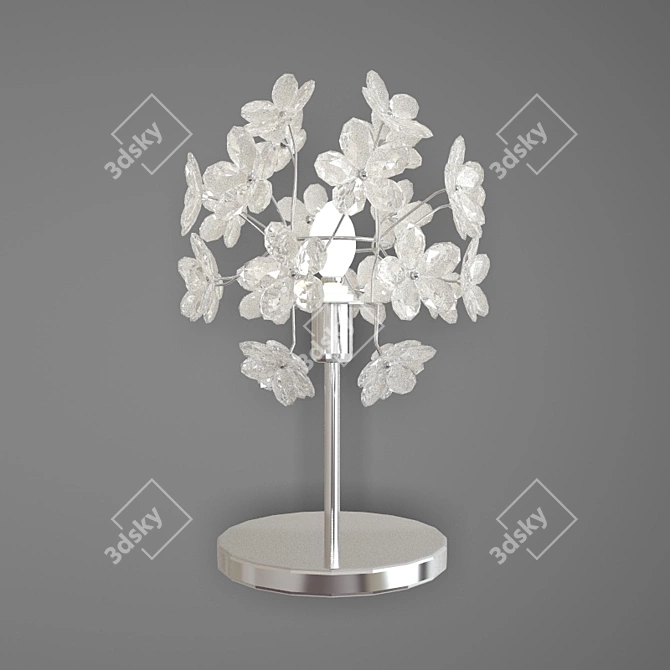 Eglo 91821 Fenari Table Lamp - Sleek Chrome Finish 3D model image 1