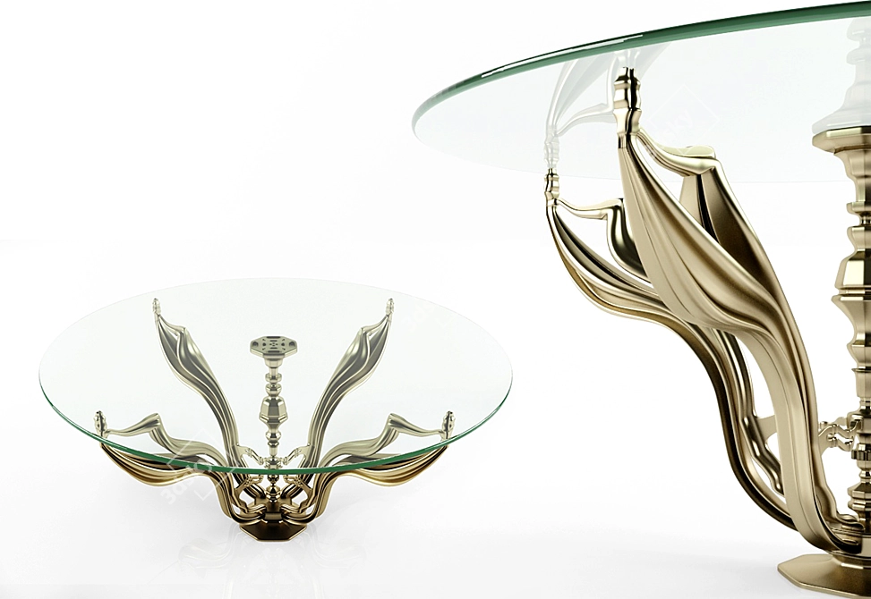 Unique Design Coffee Table 3D model image 2