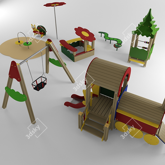 Kids' Play Haven 3D model image 1