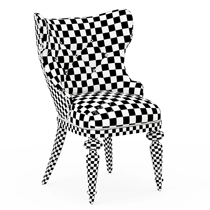 3ds Max Gamecock Chair: V-Ray 2.40.03, obj, fbx Formats 3D model image 2
