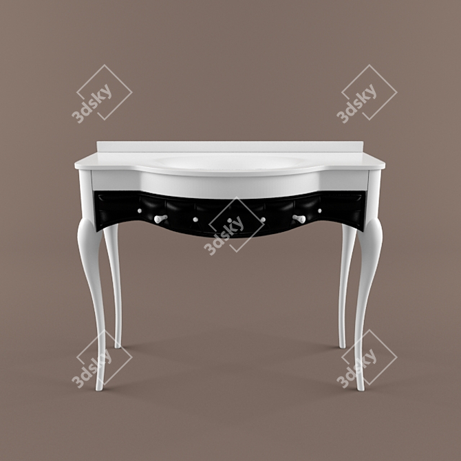 Luxury Capitonne Drawers: IL TEMPO Collection 3D model image 2