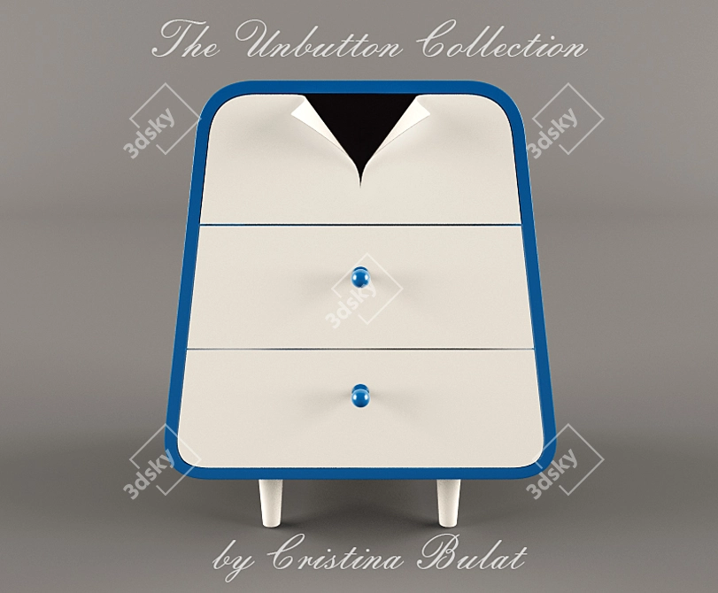 Pin-Up Inspired Furniture Collection 3D model image 1