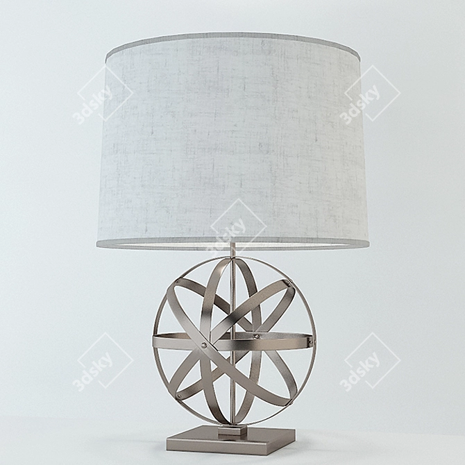 Sophisticated Illumination: Lucy Table Lamp 3D model image 1