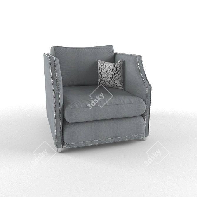 ErgoComfort Chair 3D model image 1