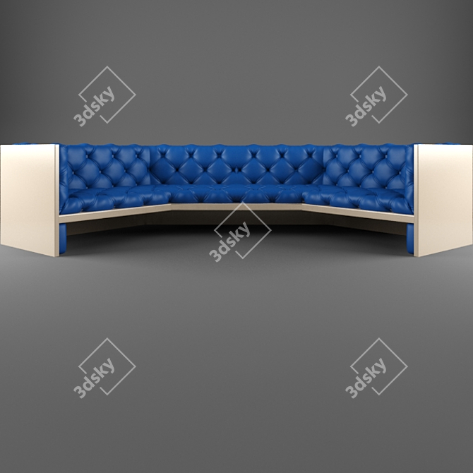 Cosy Corner Sofa 3D model image 3