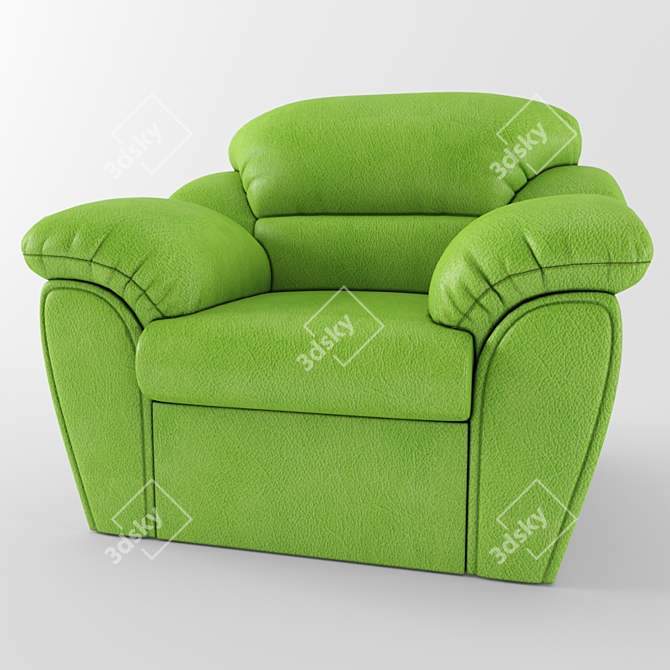 Venera Chair: Sleek and Stylish 3D model image 1