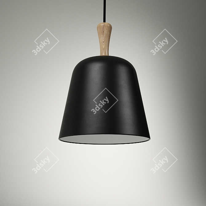 Stylish Boconcept Pendant Lamp 3D model image 1