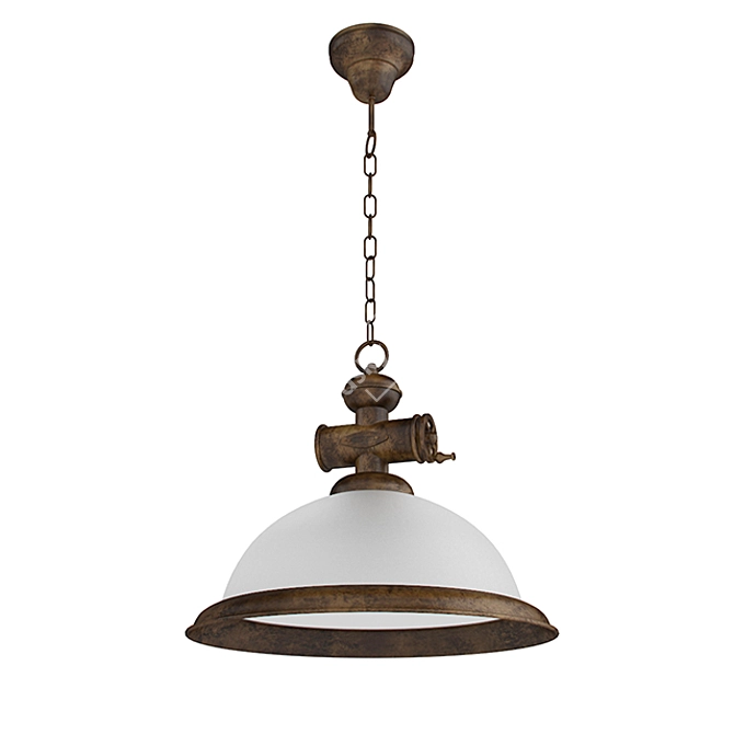Lustrarte Pendant Light: Portuguese Elegance 3D model image 1
